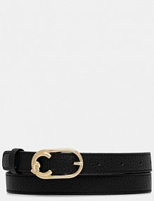 Pasek Coccinelle  czarny damski E3.SSL.11.24.