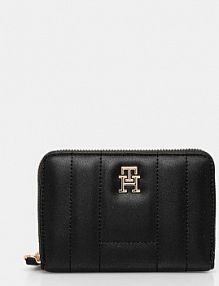 Portfel Tommy Hilfiger  czarny damski AW0AW17476