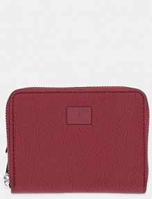 Portfel Tommy Jeans  bordowy damski AW0AW17584