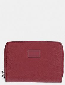 Portfel Tommy Jeans  bordowy damski AW0AW17642