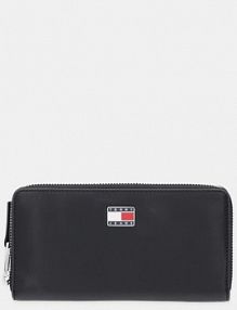 Portfel Tommy Jeans  czarny damski AW0AW17879