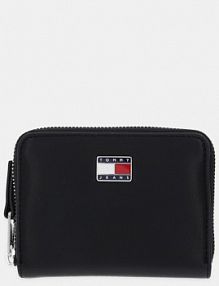 Portfel Tommy Jeans  czarny damski AW0AW18031