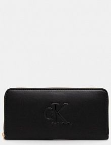 Portfel Calvin Klein  czarny damski LV04F1077G