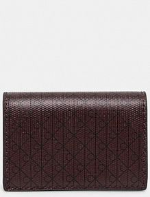 Portfel Calvin Klein  fioletowy damski LV04F1083G