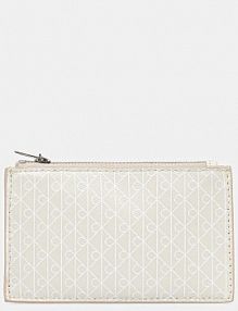 Portfel Calvin Klein  biały damski LV04F1084G