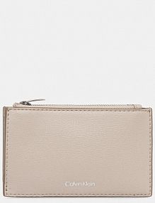 Portfel Calvin Klein  beżowy damski LV04F1090G