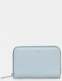 Portfel Calvin Klein  niebieski damski LV04F1091G