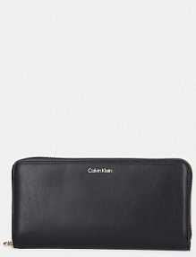 Portfel Calvin Klein  czarny damski LV04F1093G
