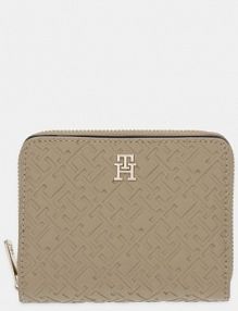 Portfel Tommy Hilfiger  beżowy damski AW0AW17743