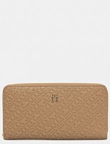 Portfel Tommy Hilfiger  beżowy damski AW0AW17955