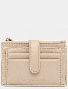 Portfel Tommy Hilfiger  beżowy damski AW0AW18027