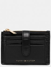 Portfel Tommy Hilfiger  czarny damski AW0AW18027