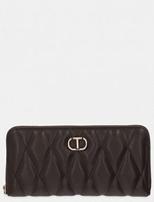 Portfel Twinset  brązowy damski 252TB7056