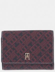 Portfel Tommy Hilfiger  granatowy damski AW0AW18022