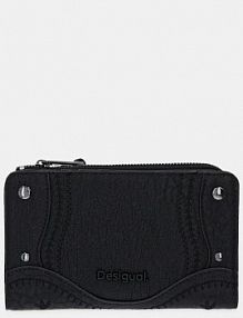 Portfel Desigual  czarny damski 25WAYP17