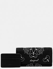 Portfel Desigual  czarny damski 25WAYP46