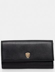 Portfel Blauer  czarny damski FENNY03