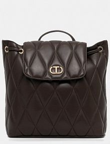 Plecak Twinset  brązowy damski 252TB7055