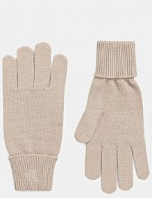 Rękawiczki Calvin Klein  beżowe damskie LV14F8021G