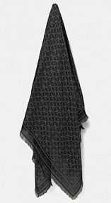 Chusta Calvin Klein  czarna LV04F8054G