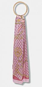 Szalik Guess  różowy damski AW5339.POL03