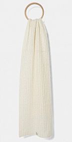 Szalik pinko  biały damski 105990.A2Z2