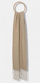 Szalik Tommy Hilfiger  beżowy damski AW0AW17793