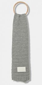 Szalik MM6 Maison Margiela  szary damski S52TE0054.M13