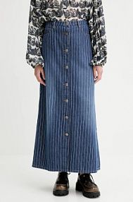 Spódnica maxi MUNTHE  niebieska 253123825316