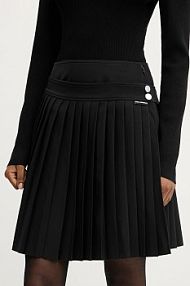 Spódnica mini Karl Lagerfeld  czarna A3W12022