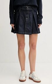 Spódnica mini Calvin Klein Jeans  granatowa LV047C717G