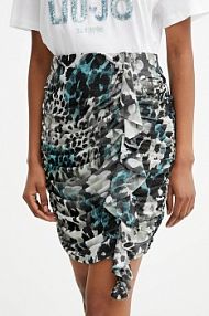 Spódnica mini Guess  zielona W5YD56.KCZC2