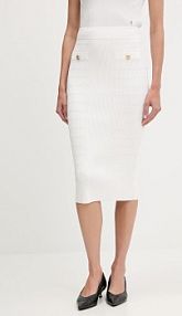 Spódnica midi Guess  biała W5YD66.Z0130