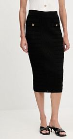 Spódnica midi Guess  czarna W5YD66.Z0130