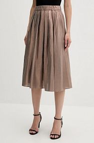 Spódnica midi Oui  brązowa 95400.