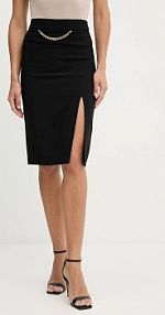 Spódnica midi Marciano Guess  czarna 5YGD07.7357A