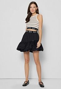Spódnica mini BIZUU LILIBET.czarna.SS25 czarna