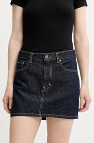 Spódnica mini Guess Jeans  granatowa W5YD0Q.D5M4C