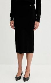 Spódnica midi Fracomina  czarna FR25WG4004K55