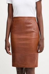 Spódnica mini Weekend Max Mara  brązowa 2525406016600