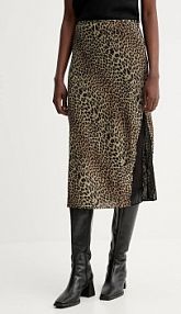 Spódnica midi Zadig&Voltaire  zielona WWSK01622