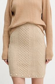 Spódnica mini Twinset  beżowa 252AP3044