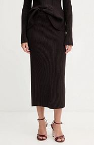 Spódnica midi Twinset  brązowa 252TT3142