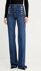 Jeansy Elisabetta Franchi  niebieskie damskie PJ02D56E2