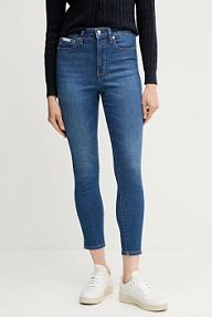 Jeansy Calvin Klein Jeans  niebieskie damskie LV047B773G