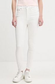 Jeansy Calvin Klein Jeans  białe damskie LV047B795G