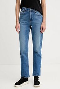 Jeansy Calvin Klein Jeans  niebieskie damskie LV047B913G