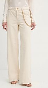 Jeansy MICHAEL Michael Kors  beżowe damskie MT5907MHNG