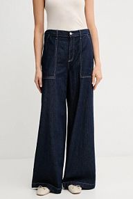 Jeansy United Colors of Benetton  niebieskie damskie 40M0DE02H