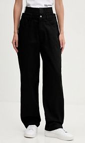 Spodnie eleganckie adidas Originals  czarne damskie JX7594